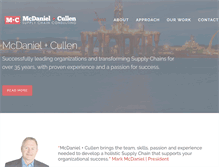 Tablet Screenshot of mcdanielcullen.com